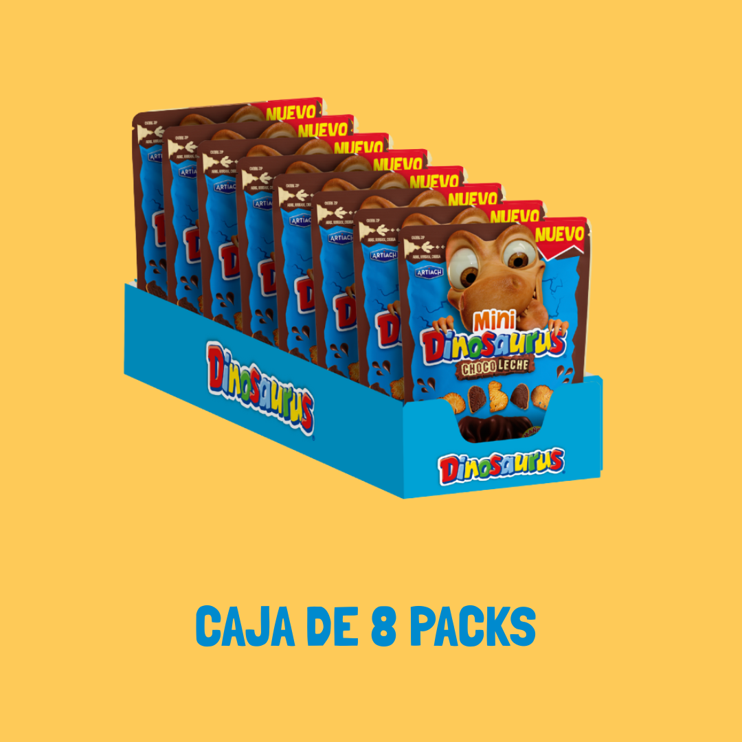 Galletas Mini Dinosaurus Choco Leche